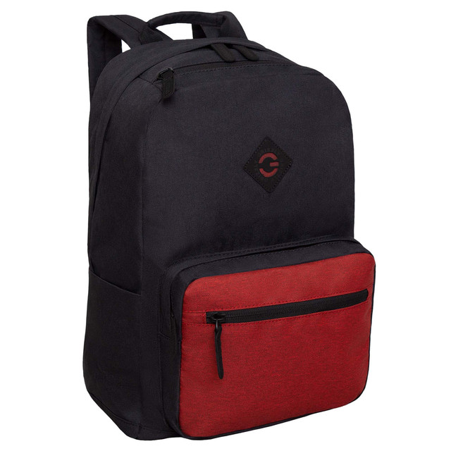 Рюкзак мужской Grizzly RQL-318-1, черный - красный