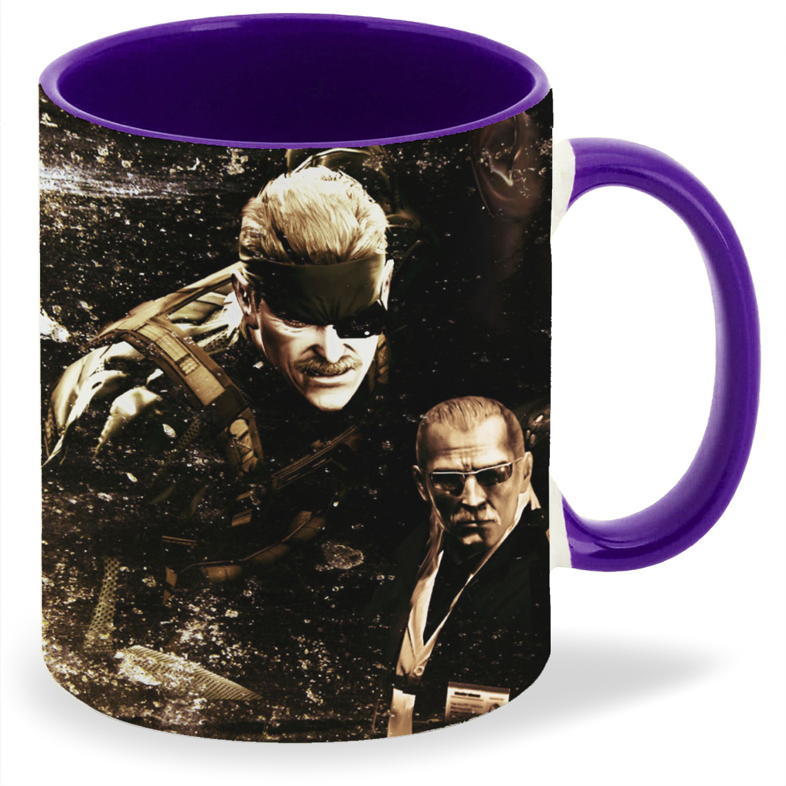 

Кружка CoolPodarok MGS4 Metal Gear Sold Персонажи, MGS4 Metal Gear Sold Персонажи