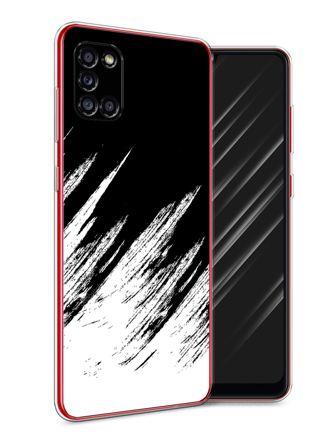 

Чехол Awog на Samsung Galaxy A31 / Самсунг A31 "Черно белые брызги", Разноцветный, 2100350-3