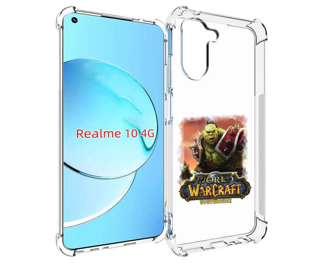 

Чехол MyPads Варкрафт для Realme 10, Прозрачный, Tocco