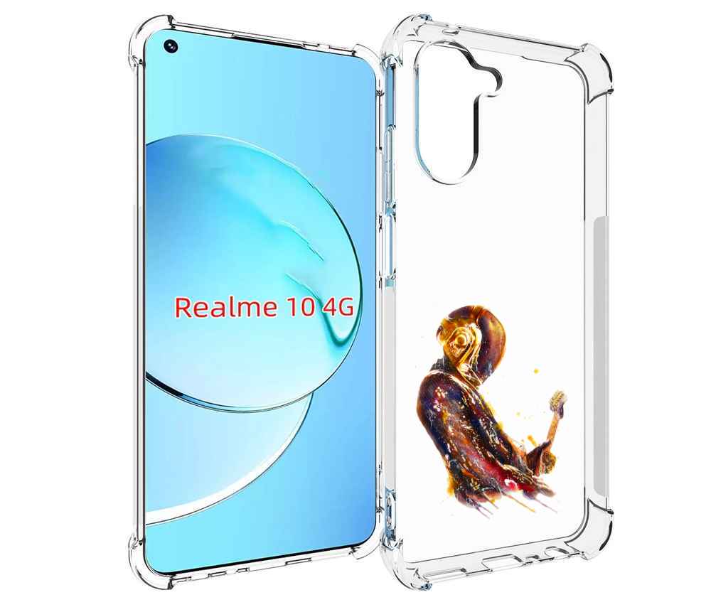 

Чехол MyPads космо-музыкант для Realme 10, Прозрачный, Tocco