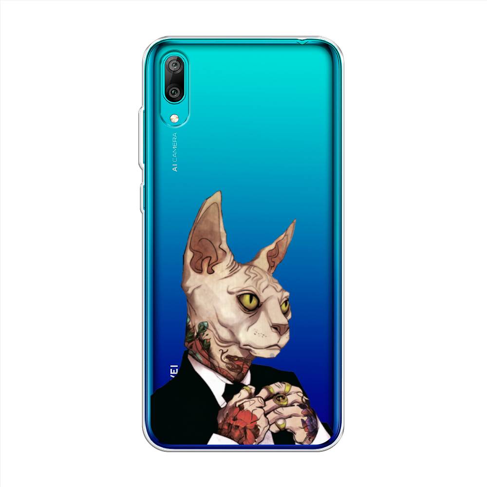 

Чехол Awog "Татуированный сфинкс" для Huawei Y7 Prime 2019