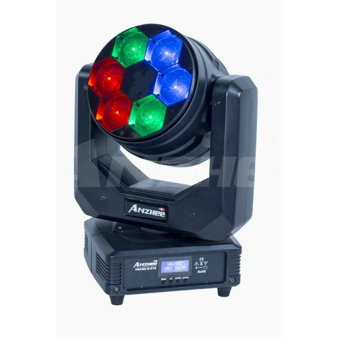 Прожектор полного движения LED Anzhee H6x40Z B-EYE