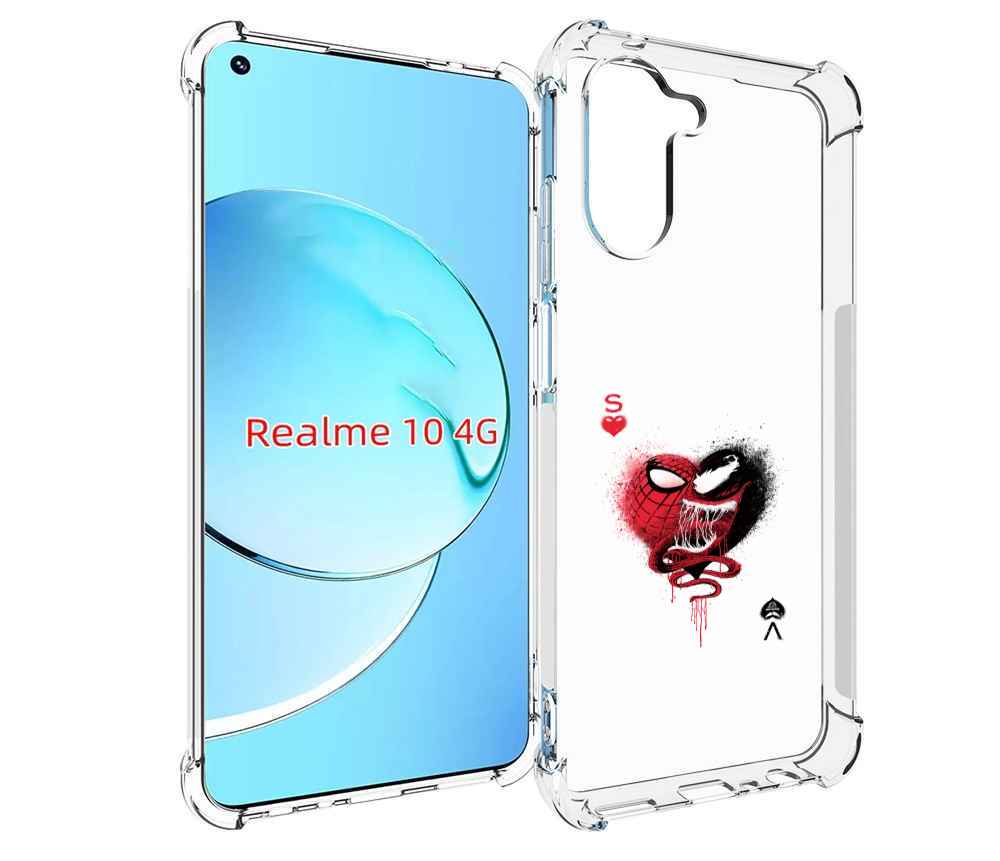

Чехол MyPads Веном для Realme 10, Прозрачный, Tocco
