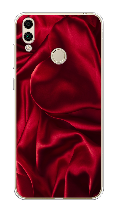 

Чехол Awog на Honor 8C "Текстура красный шелк", 67150-3