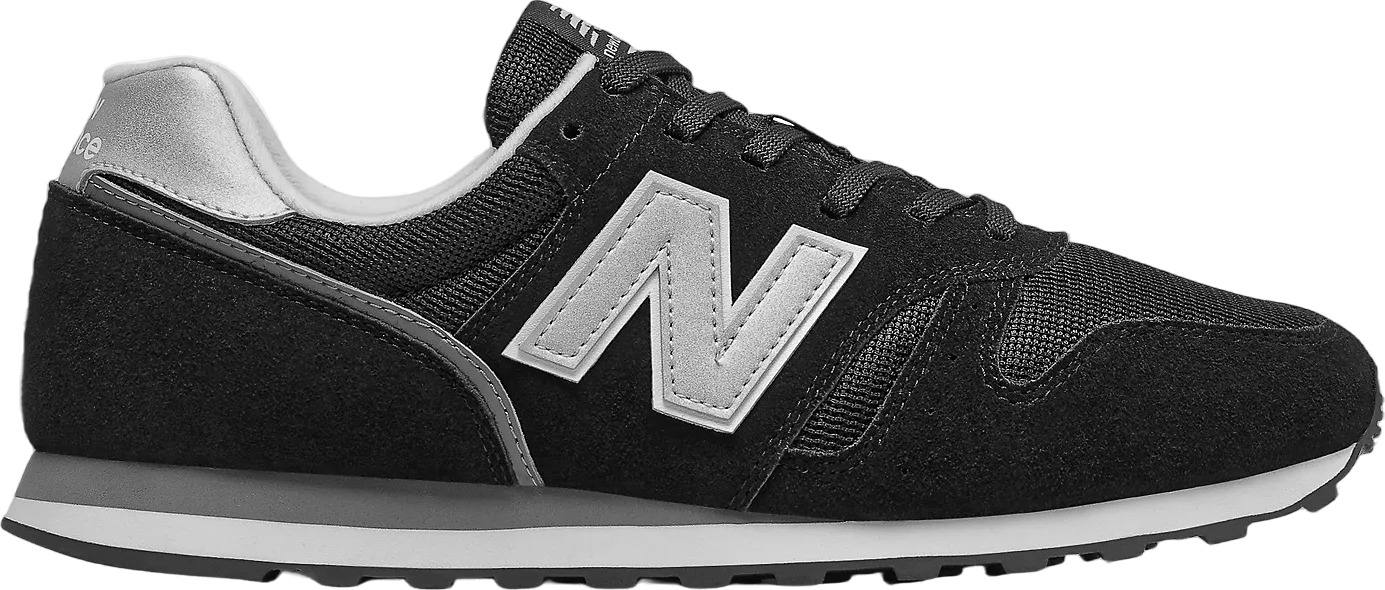 

Кроссовки мужские New Balance 373 черные 9 US, Черный, 373