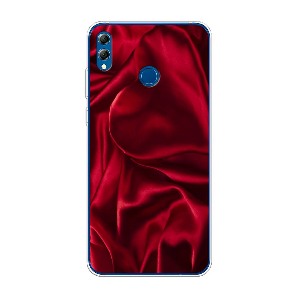 

Чехол Awog на Honor 8X Max "Текстура красный шелк", 66550-3