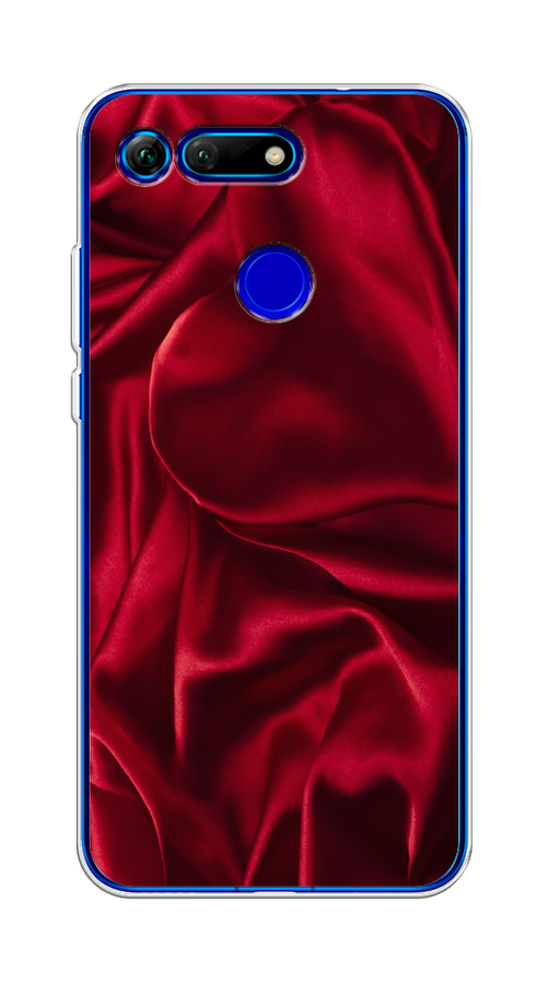 

Чехол Awog на Honor V20 (View 20) "Текстура красный шелк", 67350-3