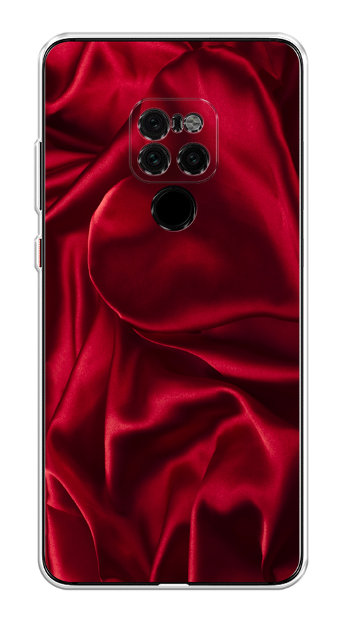 

Чехол Awog на Huawei Mate 20 "Текстура красный шелк", 66850-3