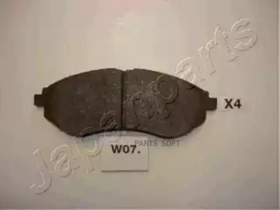 

Тормозные колодки Japanparts дисковые PA-W07AF