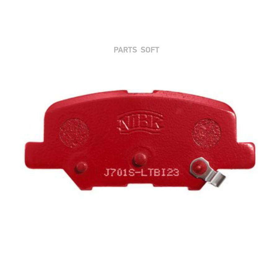

Тормозные колодки NiBK дисковые PN25003S