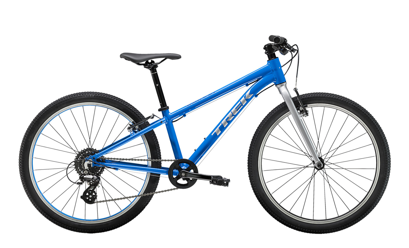 Велосипед Trek Wahoo 24 2022, Waterloo Blue/Quicksilver, 24