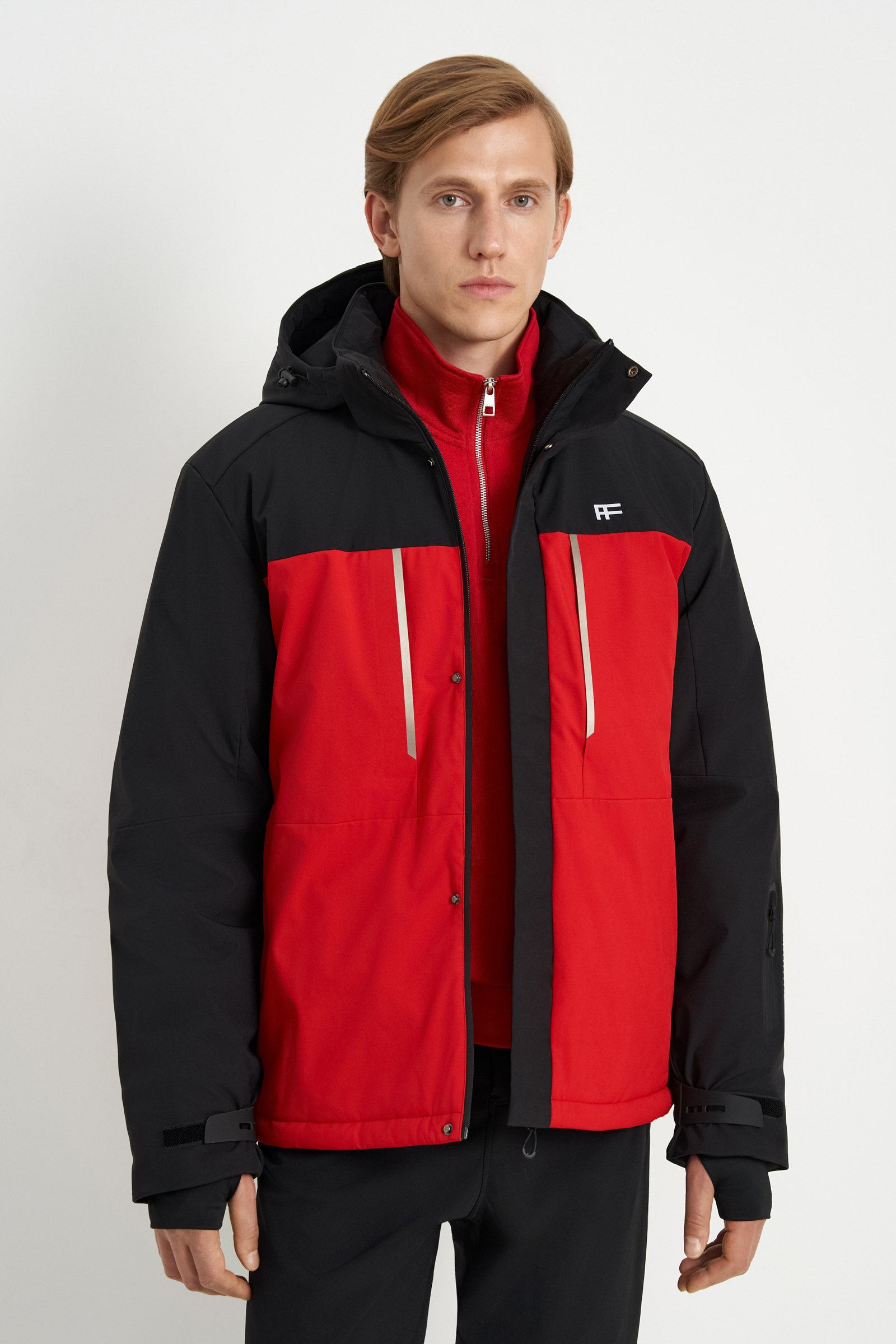 

Куртка мужская Finn Flare FWE21063 черная S, Черный, FWE21063