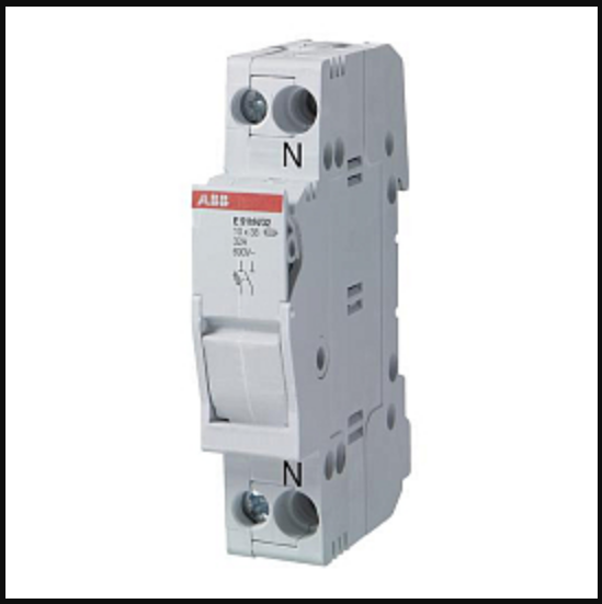 

Рубильник с предохранителем E93N/32S | код 2CSM251483R1801 | ABB 1 шт.