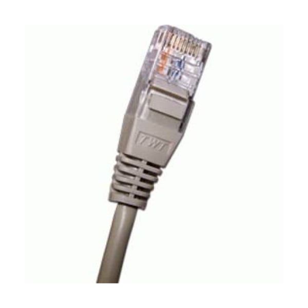 

Патч-корд RJ45 - RJ45, 2 пары, UTP, категория 5е, 5 м, серый, TWT TWT2-45-45-5.0-GY