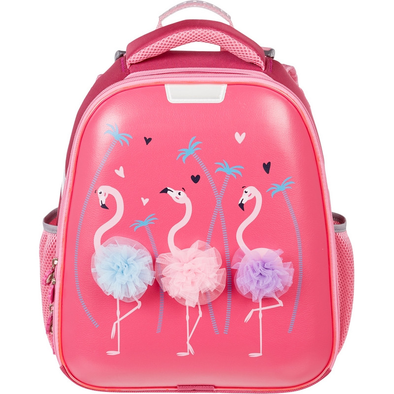

Ранец детский №1 School Basic Flamingo Экокожа, Розовый