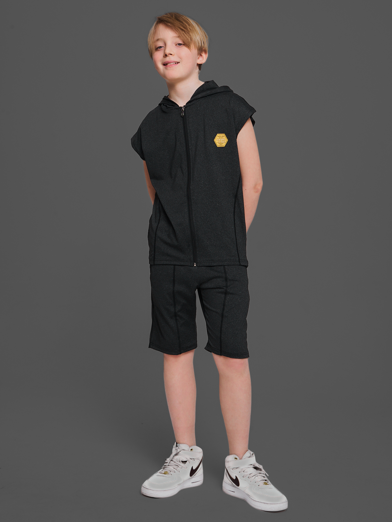 

Костюм повседневный детский OI-701, Dark gray, 164, Серый, OI-701