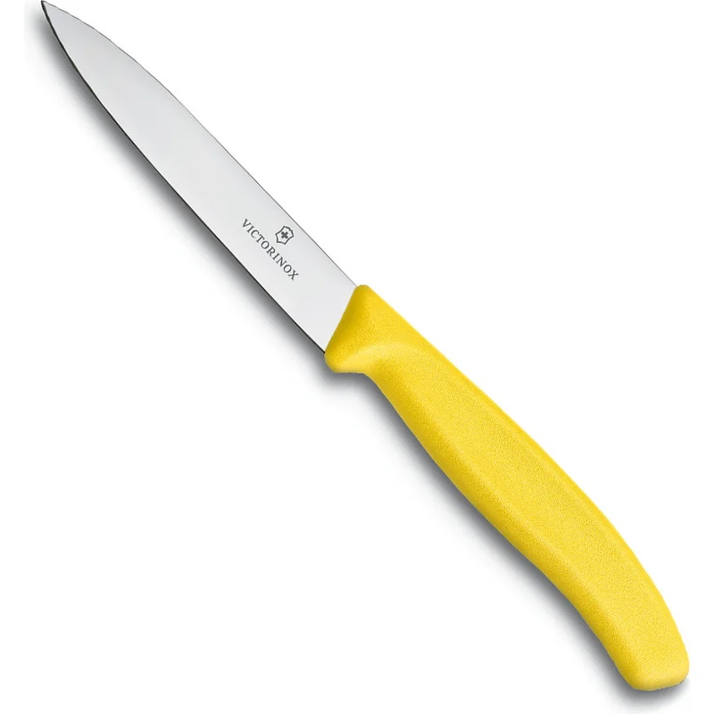 

Нож кухонный Victorinox Swiss Classic, для овощей, 100мм, заточка прямая, стальной, желтый, Нож кухонный Victorinox Swiss Classic, для овощей, 100мм, заточка прямая, стальной, желтый [6.7706.l118]