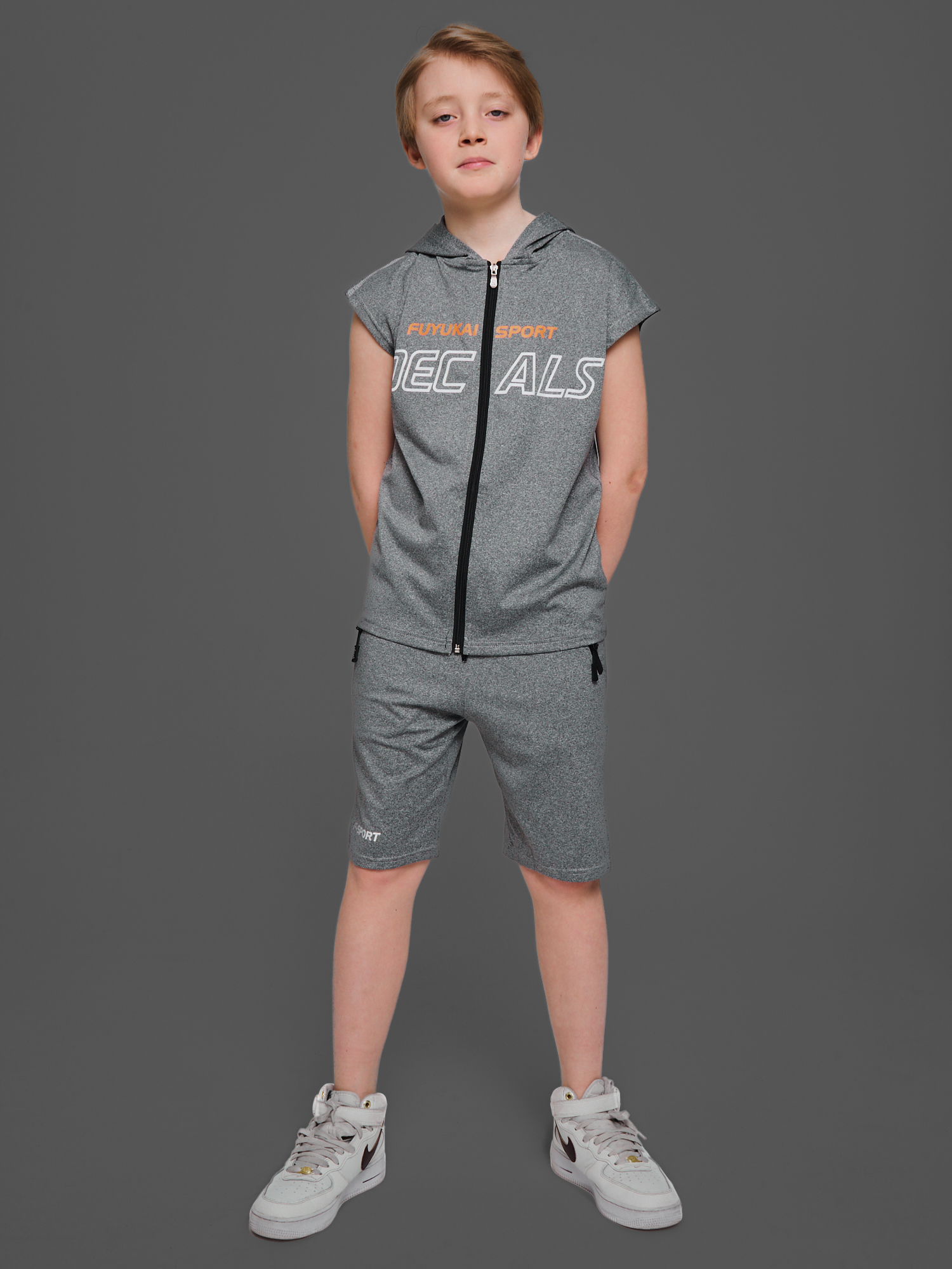 

Костюм повседневный детский OI-70002, Light gray, 152, Серый, OI-70002