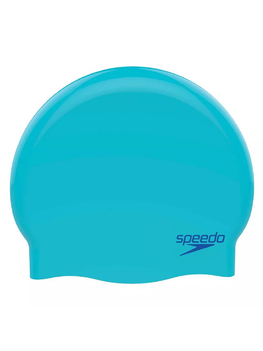 

Шапочка для плавания детская SPEEDO Molded Silicone Cap Jr, голубой