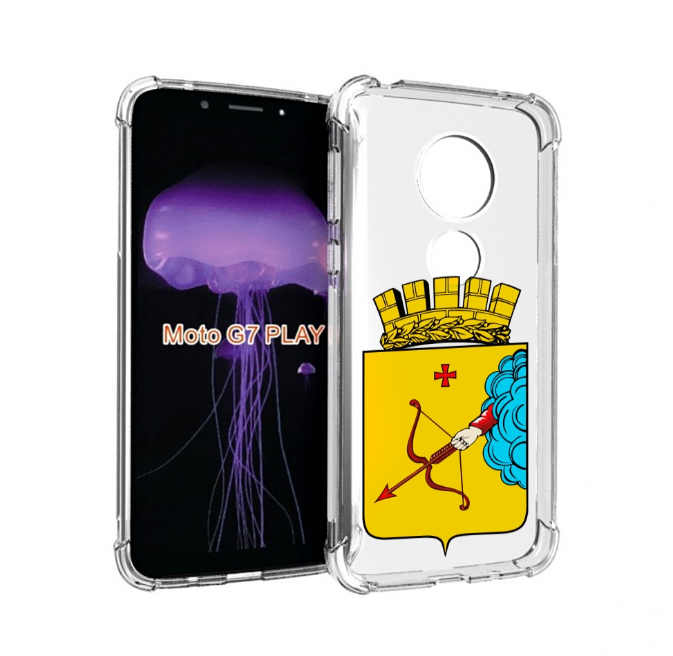 

Чехол MyPads герб-кировская-область для Motorola Moto G7 Play, Прозрачный, Tocco