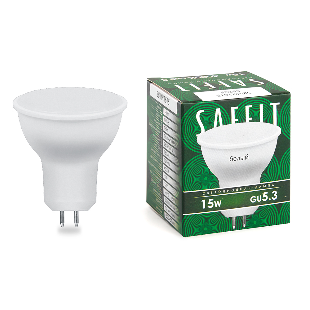

Лампа светодиодная LED 15вт 230в GU5.3 белый | код 55225 | FERON 1 шт.