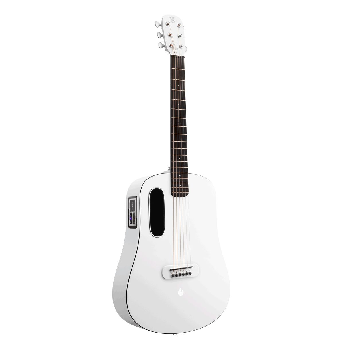 

Трансакустическая гитара Blue Lava Touch White