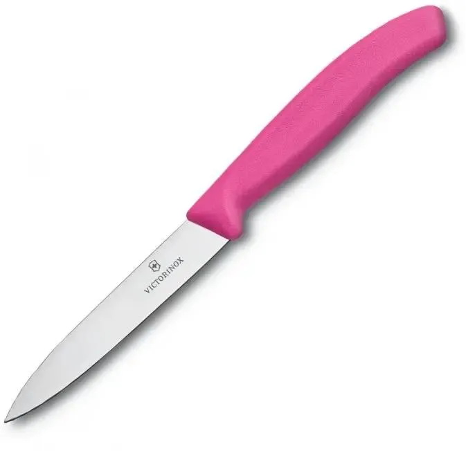 

Нож кухонный Victorinox Swiss Classic, для чистки овощей и фруктов, 80мм, заточка прямая,, Нож кухонный Victorinox Swiss Classic, для чистки овощей и фруктов, 80мм, заточка прямая, стальной, розовый [6.7606.l115]