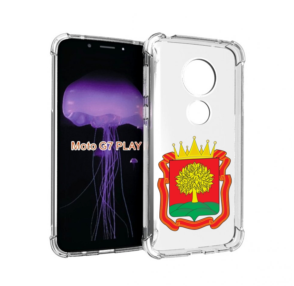 

Чехол MyPads герб-липецкая-область для Motorola Moto G7 Play, Прозрачный, Tocco