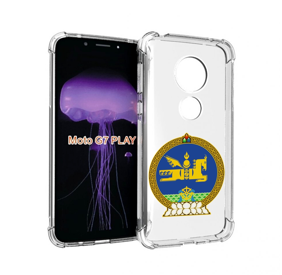 

Чехол MyPads герб-монголия для Motorola Moto G7 Play, Прозрачный, Tocco