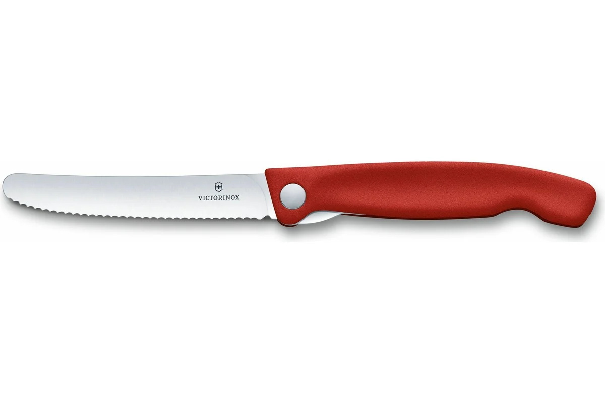 

Нож кухонный Victorinox Swiss Classic, столовый, 110мм, заточка серрейтор, стальной, красн, Нож кухонный Victorinox Swiss Classic, столовый, 110мм, заточка серрейтор, стальной, красный [6.7831.fb]