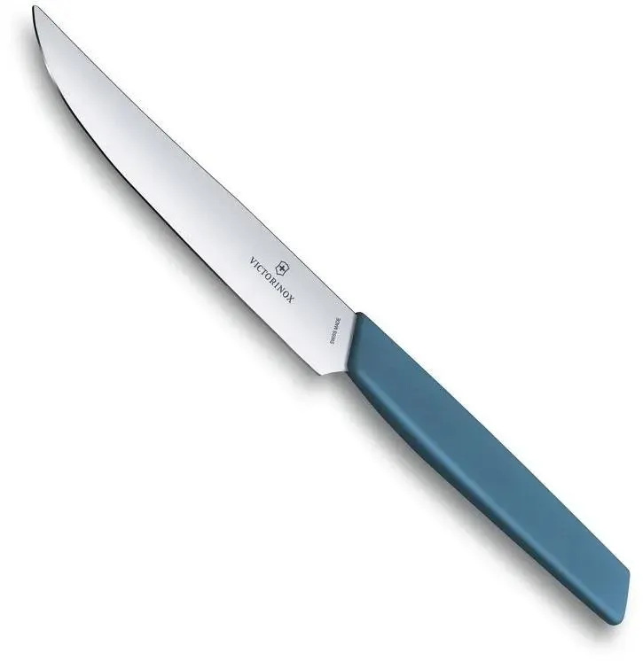 

Нож кухонный Victorinox Swiss Modern, столовый, для стейка, 120мм, заточка прямая, стально, Нож кухонный Victorinox Swiss Modern, столовый, для стейка, 120мм, заточка прямая, стальной, синий [6.9006.122]