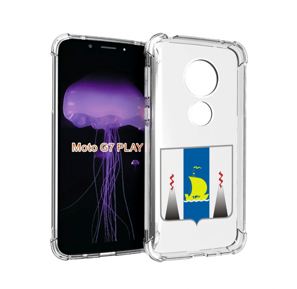 

Чехол MyPads герб-сахалиснкои-области для Motorola Moto G7 Play, Прозрачный, Tocco