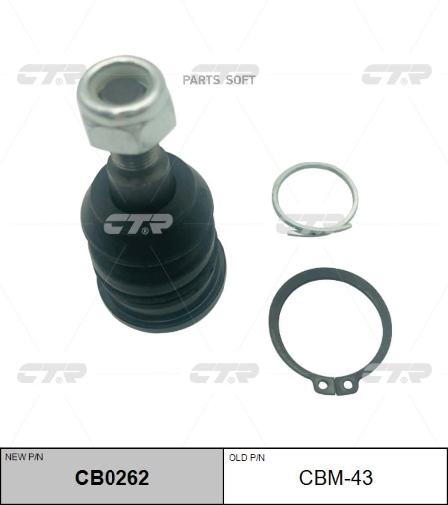 

Шаровая Опора (Старый Cbm43) CTR арт. CB0262
