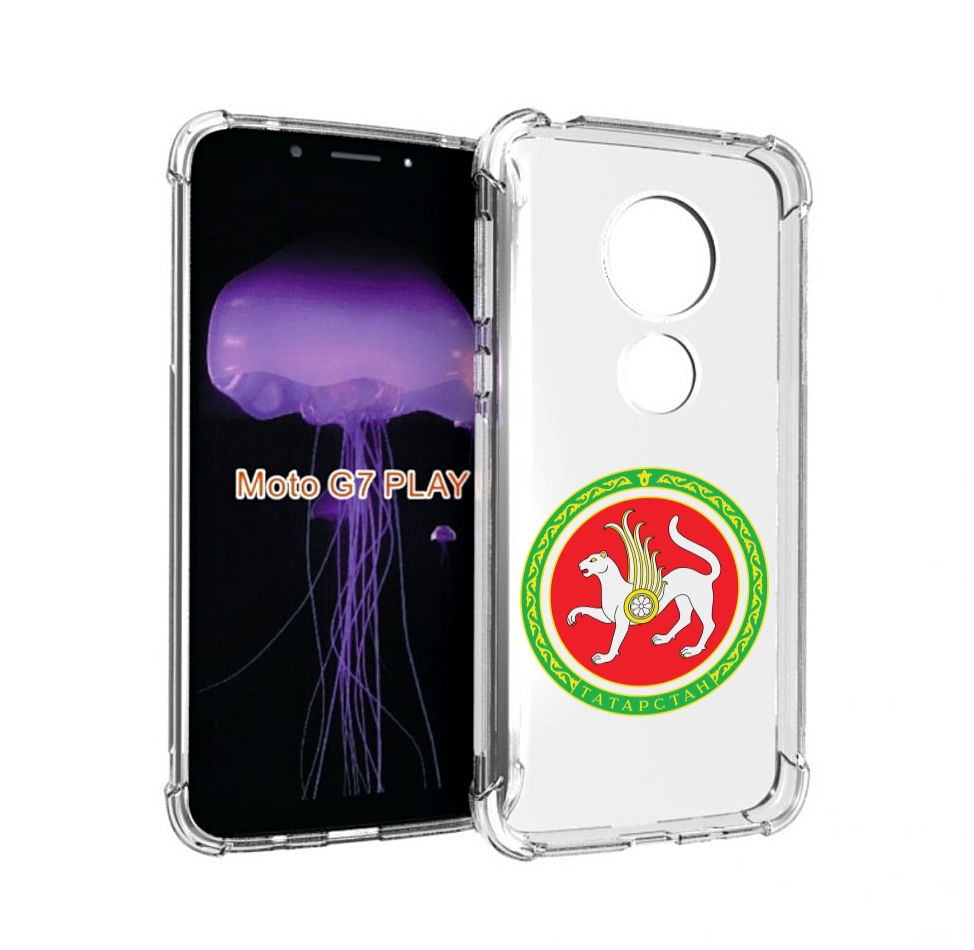 

Чехол MyPads герб-татарстан-казань для Motorola Moto G7 Play, Прозрачный, Tocco