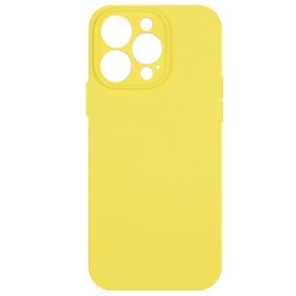 

Чехол iPhone 13 Pro Max Silicone WS, желтый