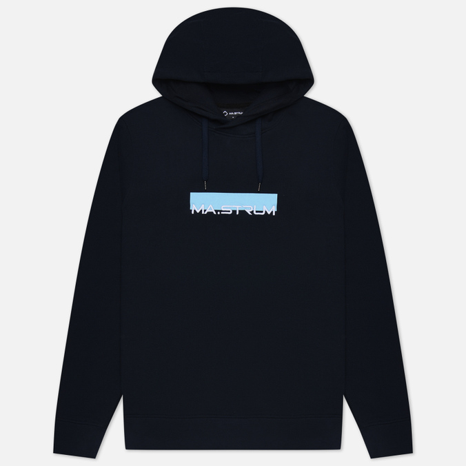 

Мужская толстовка MA.Strum Block Print Hoodie синий, Размер XL, Block Print Hoodie