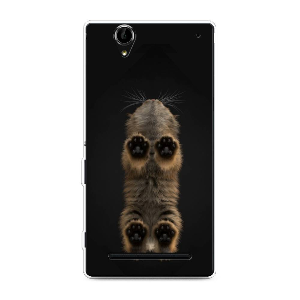 

Чехол Awog на Sony Xperia T2 Ultra "Кошачьи лапки", Разноцветный, 50950-1