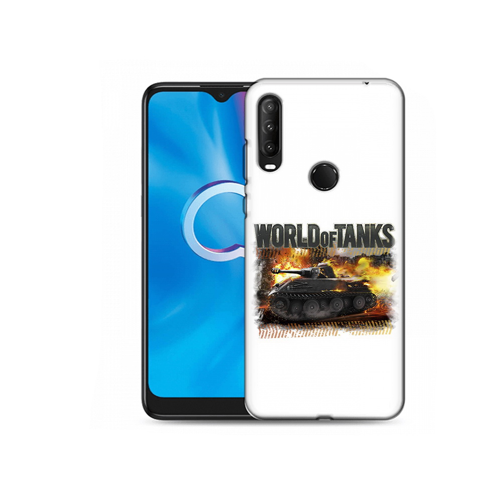 

Чехол MyPads Tocco для Alcatel 1SE (2020) 5030D Мир танков-2 (PT152068.668.118), Прозрачный, Tocco