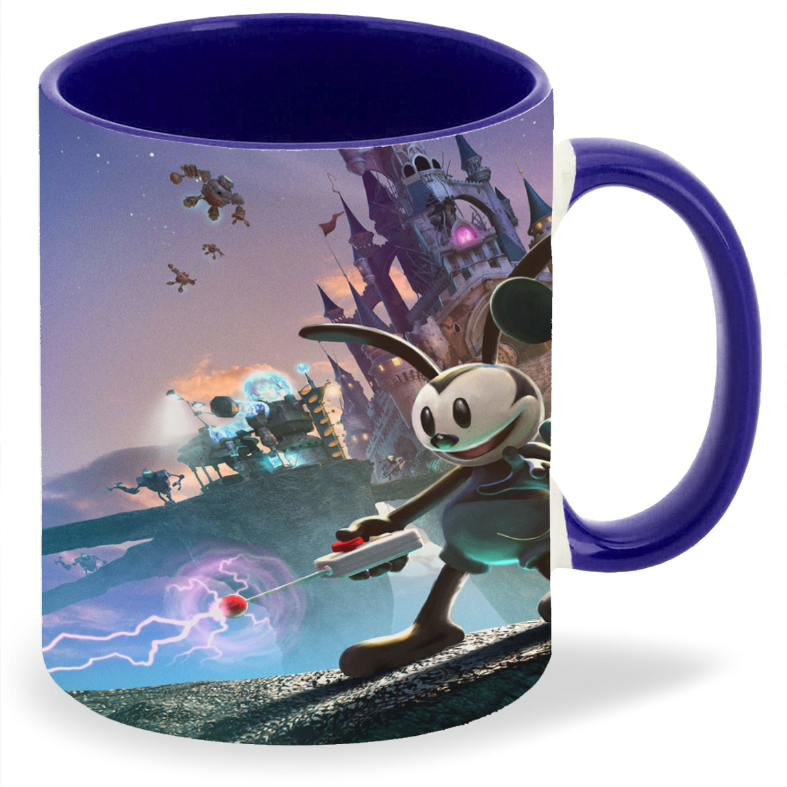 

Кружка синяя CoolPodarok disney epic mickey 2 the power of two Микки Маус Кисть