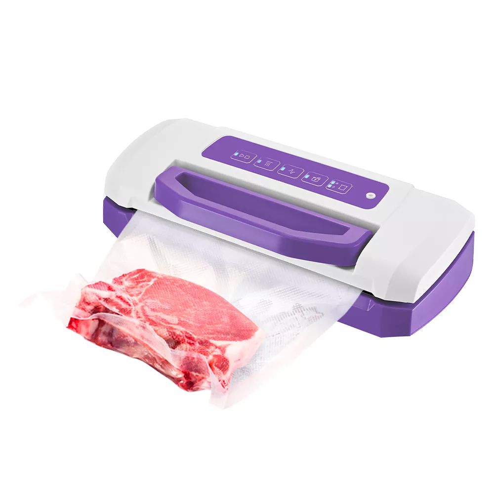 Вакуумный упаковщик Kitfort КТ-1524-1 бело-фиолетовый