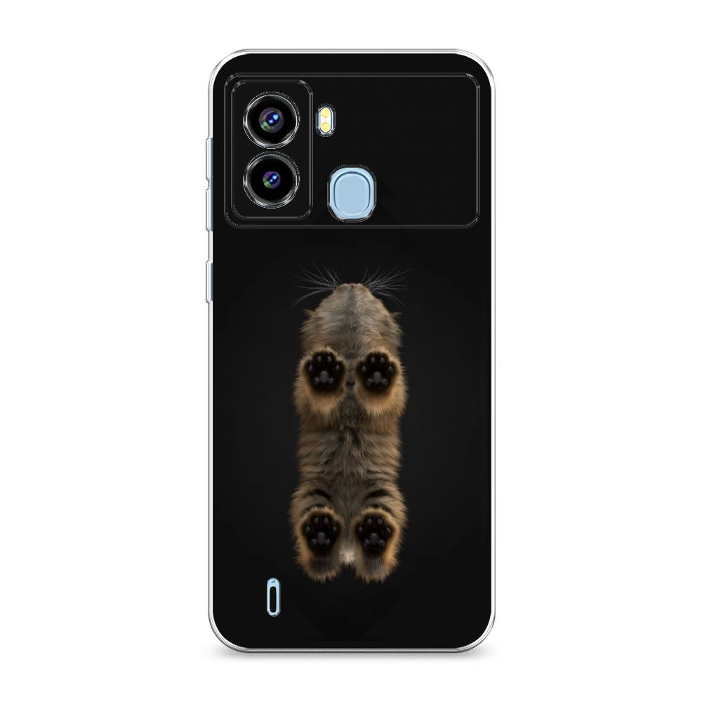 

Чехол Awog на Tecno Pop 6 "Кошачьи лапки", Разноцветный, 302050-1