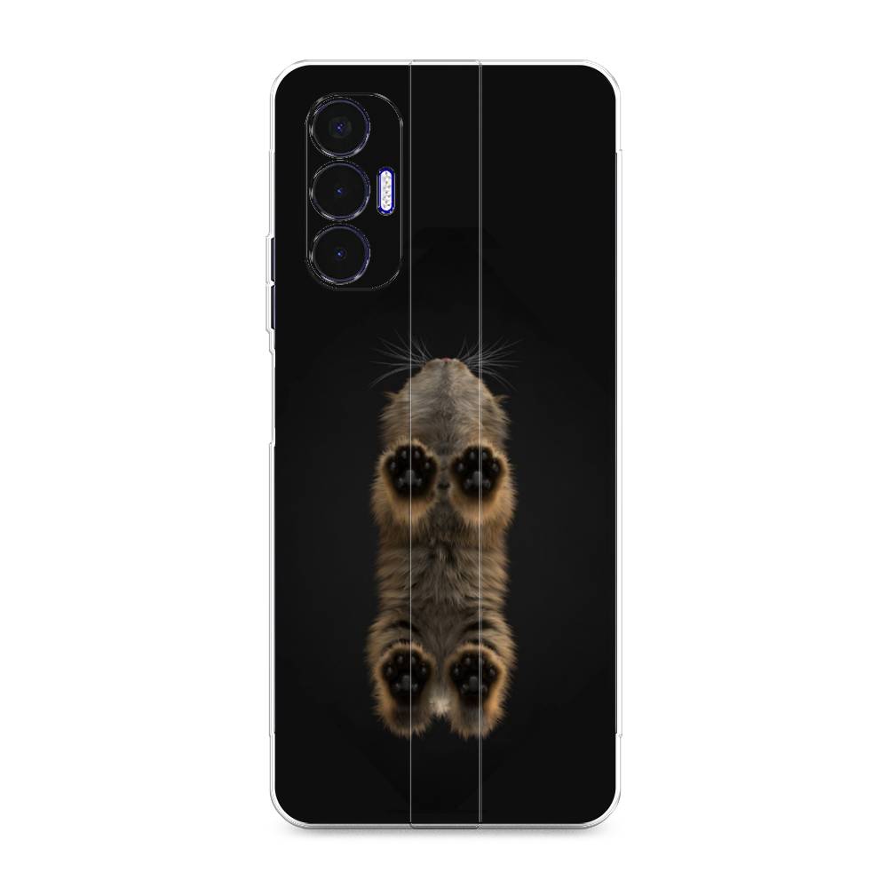 

Чехол Awog на Tecno Pova 3 "Кошачьи лапки", Разноцветный, 301550-1