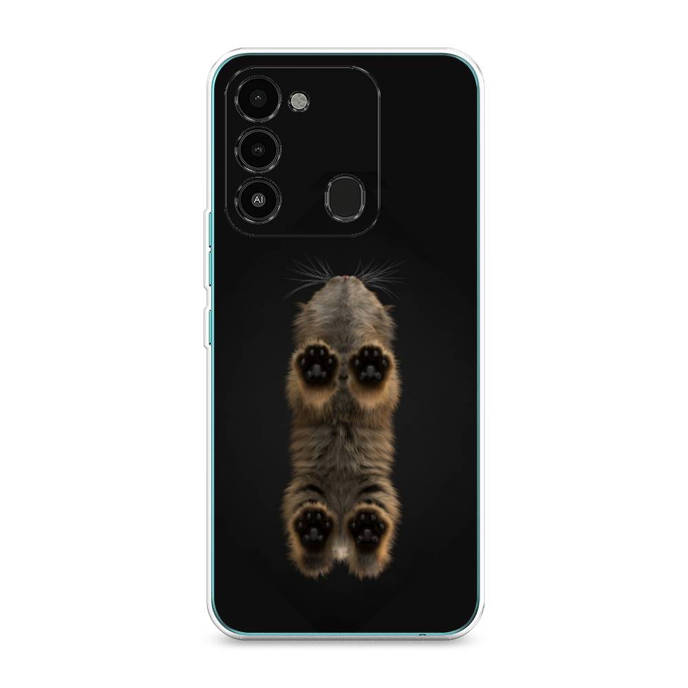 

Чехол Awog на Tecno Spark Go 2022/8С/9 "Кошачьи лапки", Разноцветный, 301350-1