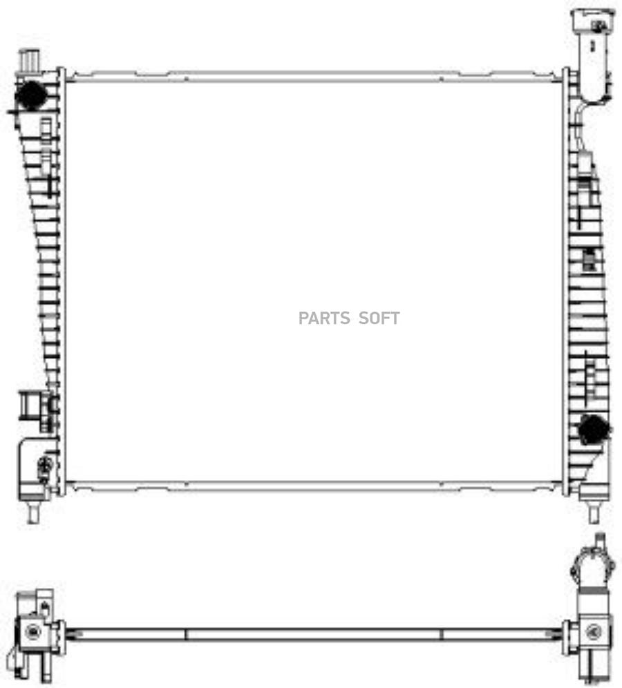 

Радиатор Jeep Grand Cherokee (Wk2, W3) (10-) 3.6 I V6 31318509 Sakura арт. 31318509