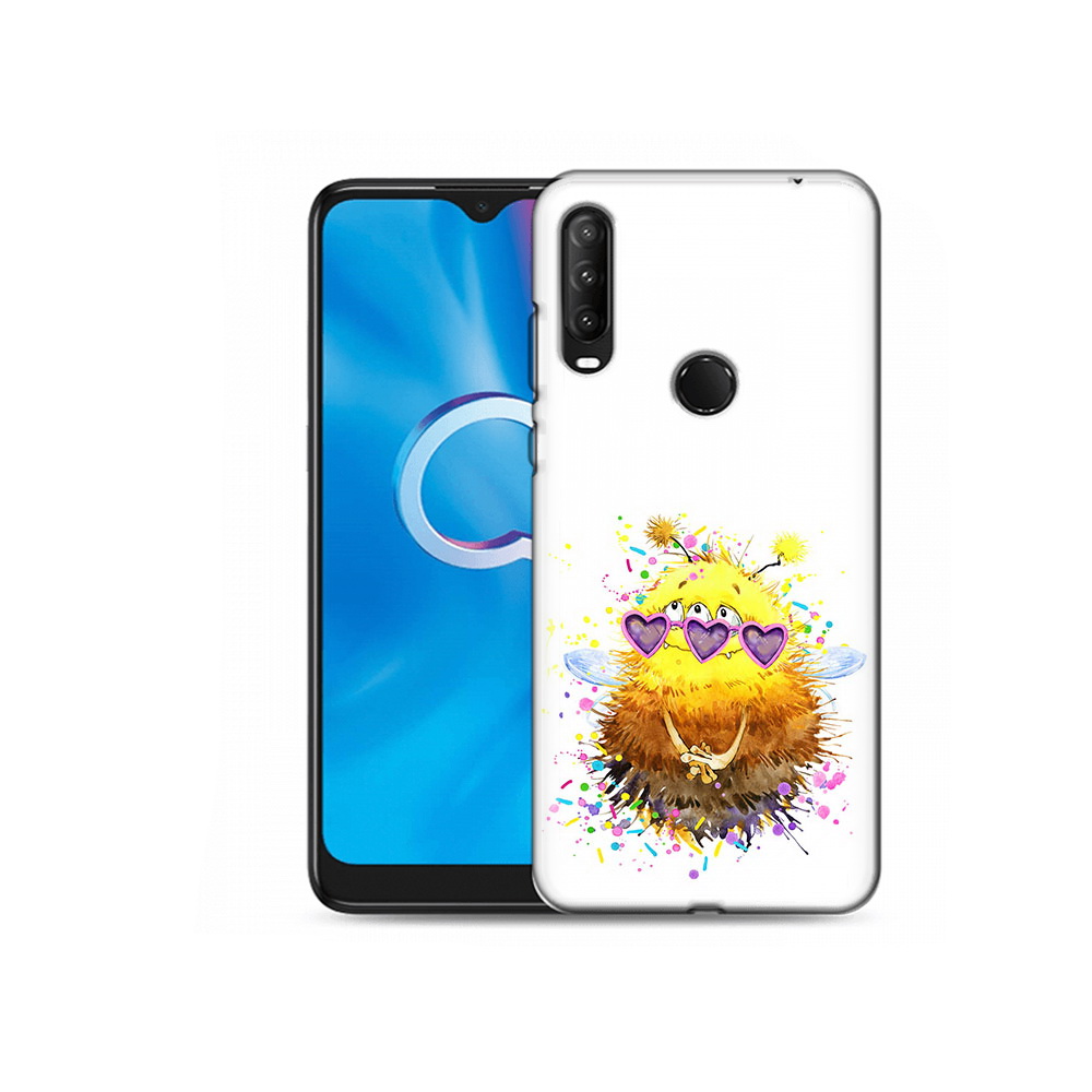 

Чехол MyPads Tocco для Alcatel 1SE (2020) 5030D Пушитый шмель (PT152068.668.143), Прозрачный, Tocco