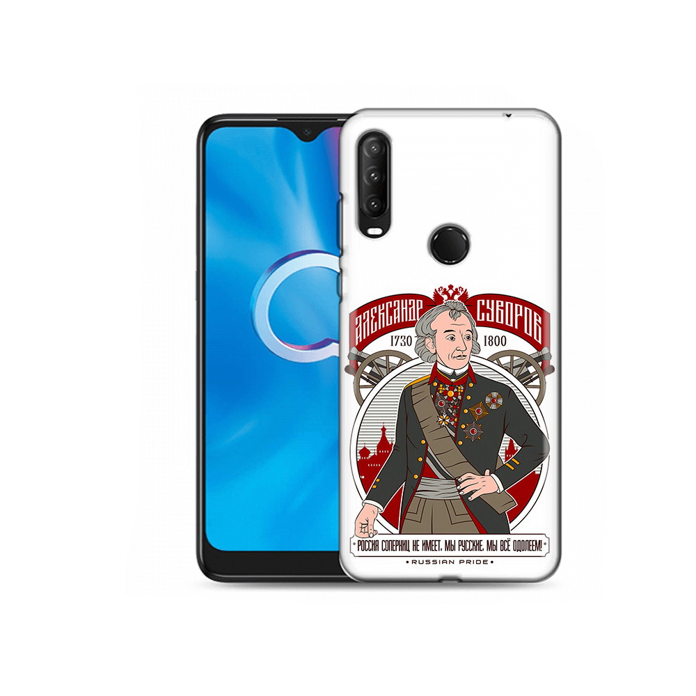 

Чехол MyPads Tocco для Alcatel 1SE (2020) 5030D Суворов (PT152068.668.164), Прозрачный, Tocco