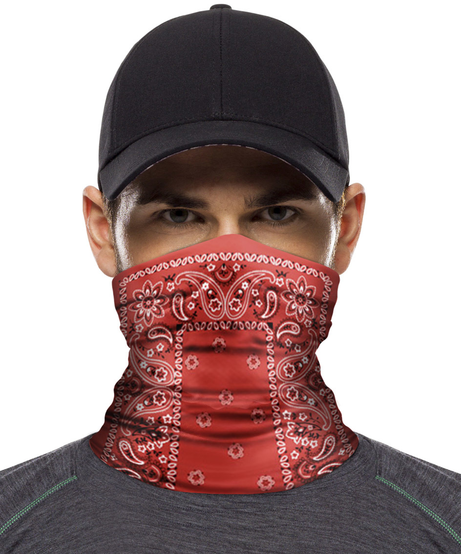 фото Бандана-труба skully tube s157 (paisley red)
