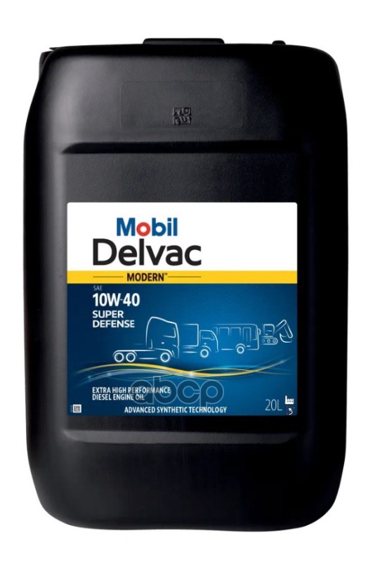 

DELVAC MODERN 10W-40 SUPER DEFENSE 20L 1шт