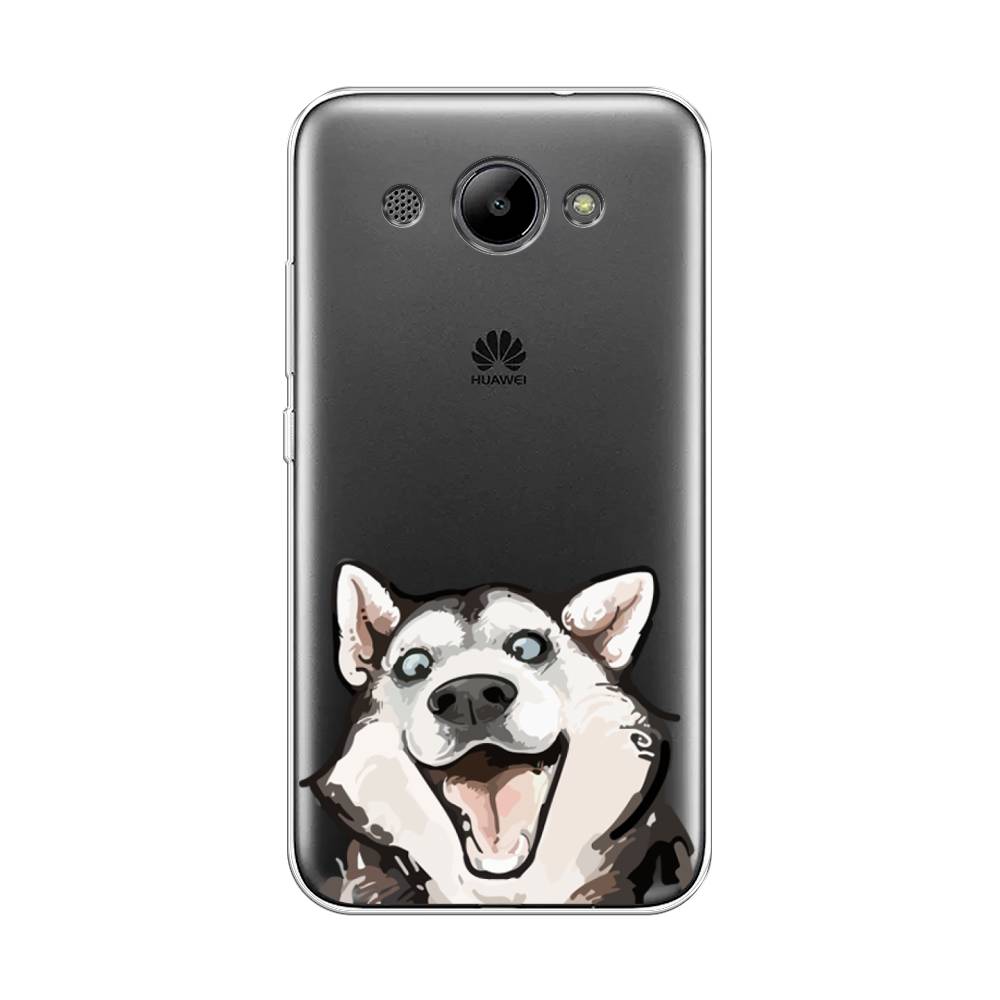 

Чехол Awog "Радостный хаски" для Huawei Y3 2017, 62650-1